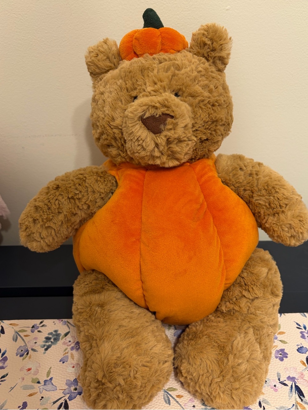 BNWT Jellycat Pumpkin Bartholomew Bear